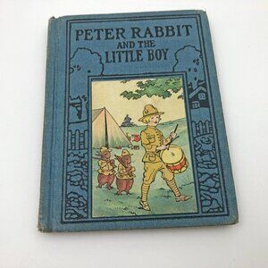 Peter Rabbit And The Little Boy Wee Books Linda Stevens Almond Illustrated 1935